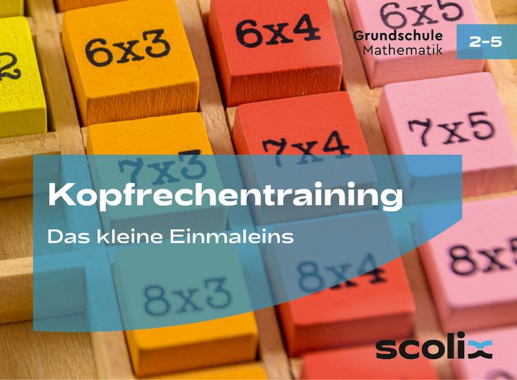 Produktbild: Kopfrechentraining: Das kleine Einmaleins