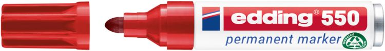Produktbild: EDDING&reg; Permanent Marker 550, rot