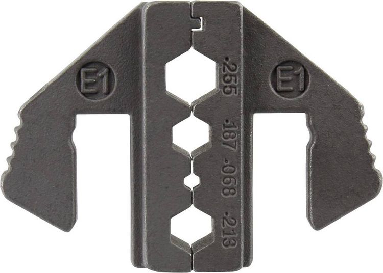 Produktbild: TOOLCRAFT PLE-0E1 Crimp-Eins&auml;tze Geeignet f&uuml;r Kabeltyp: RG58, RG59, RG62, RG174 Passend f&uuml;r Marke (Zangen): TOOLCRAFT PZ-500