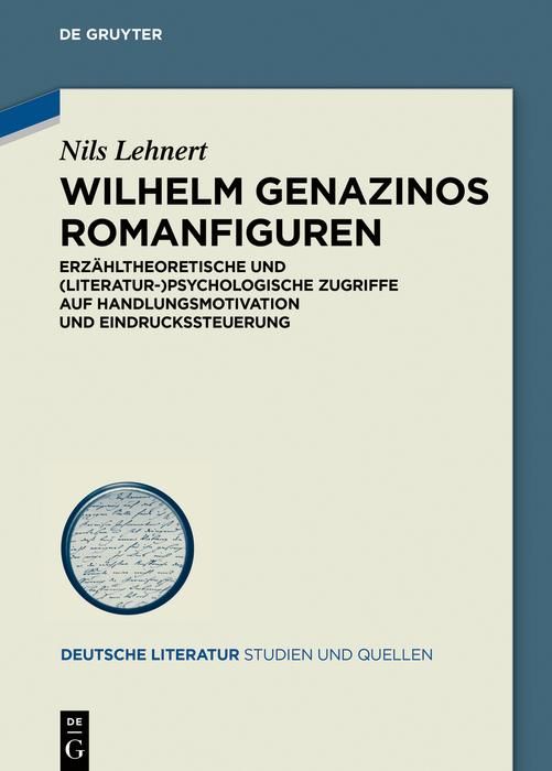 Produktbild: Wilhelm Genazinos Romanfiguren