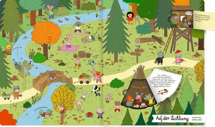 Produktbild: Mo, die kleine Wimmelmaus-Unser KiGa-Waldausflug (Buchbonus)