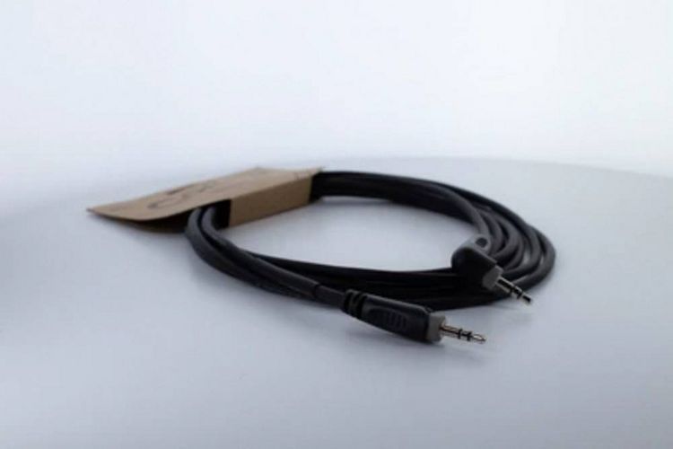 Produktbild: Cordial 14832 Klinke Audio Anschlusskabel [1x Klinkenstecker 3.5 mm - 1x Klinkenstecker 3.5 mm] 1.50 m Schwarz PVC-Mantel, verdrillt