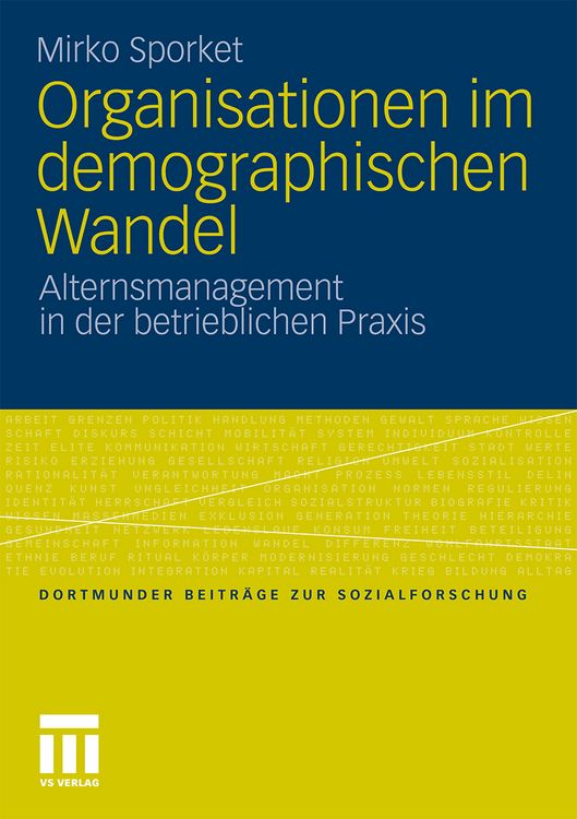 Produktbild: Organisationen im demographischen Wandel