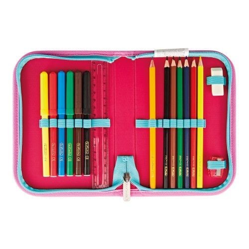 Produktbild: Herlitz Grundschulrucksack SoftLight Plus GREENline Pink Bubbles