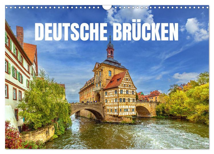 Produktbild: Deutsche Br&uuml;cken (Wandkalender 2026 DIN A3 quer), CALVENDO Monatskalender