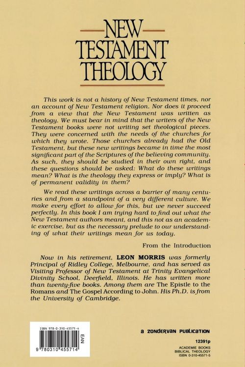 Produktbild: The New Testament Theology