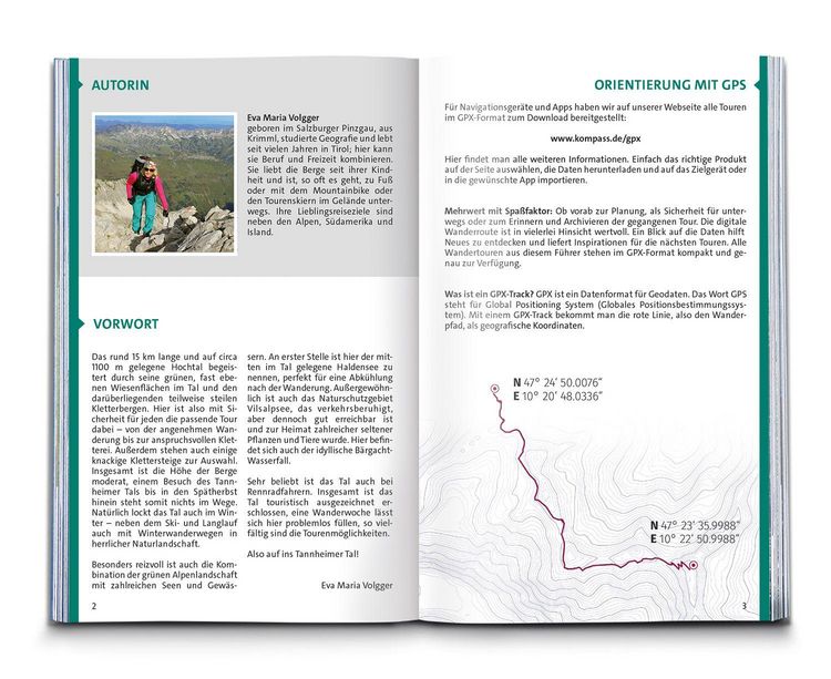 Produktbild: KOMPASS Wanderf&uuml;hrer Tannheimer Tal von Nesselw&auml;ngle bis Jungholz, 50 Touren mit Extra-Tourenkarte