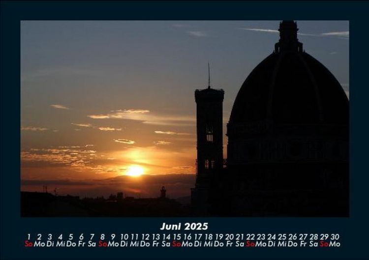 Produktbild: Sonnenuntergang 2025 Fotokalender DIN A5