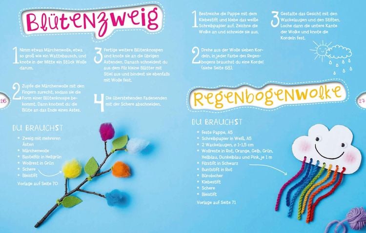 Produktbild: Das Bastelbuch für die Allerkleinsten. Frühling