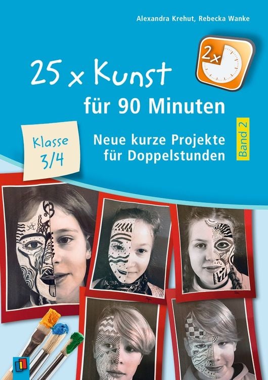 Produktbild: 25 x Kunst für 90 Minuten – Band 2 – Klasse 3/4