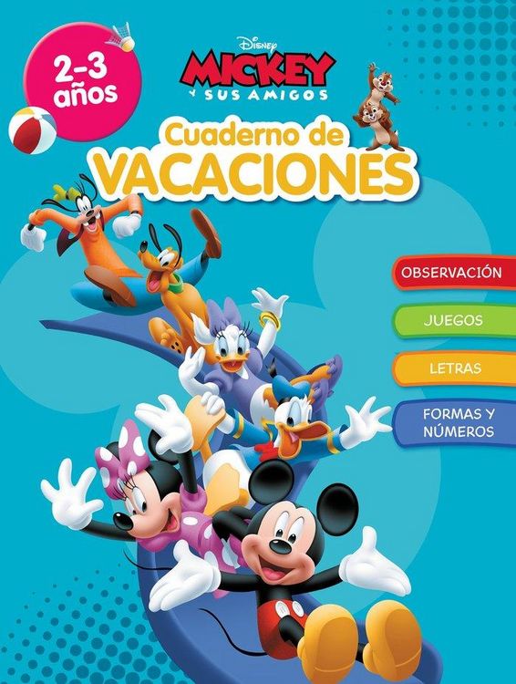 Produktbild: Cuaderno de vacaciones Mickey. 2-3 a&ntilde;os (Aprendo con Disney)