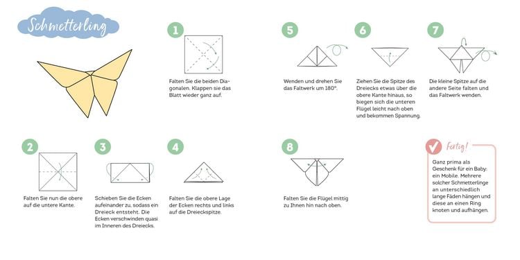 Produktbild: 333 Origami &ndash; Hallo Baby &ndash; Niedliche Papiere zum Basteln von Mobiles, Alben, Karten
