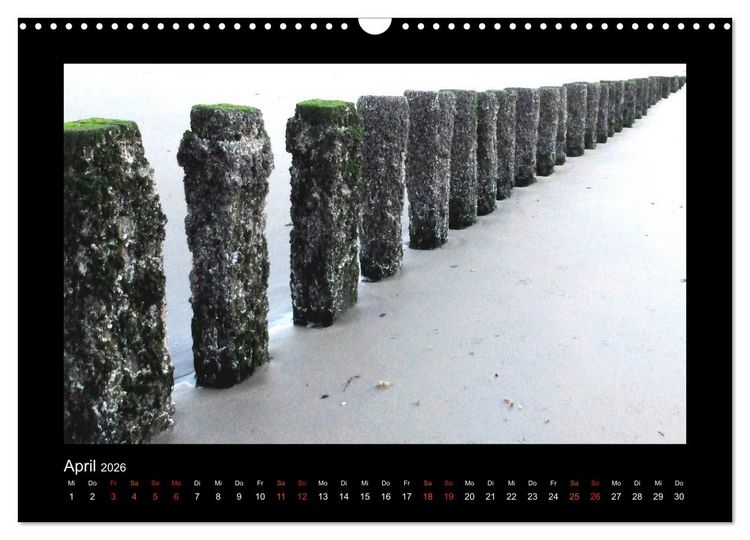 Produktbild: An der Nordsee (Wandkalender 2026 DIN A3 quer), CALVENDO Monatskalender