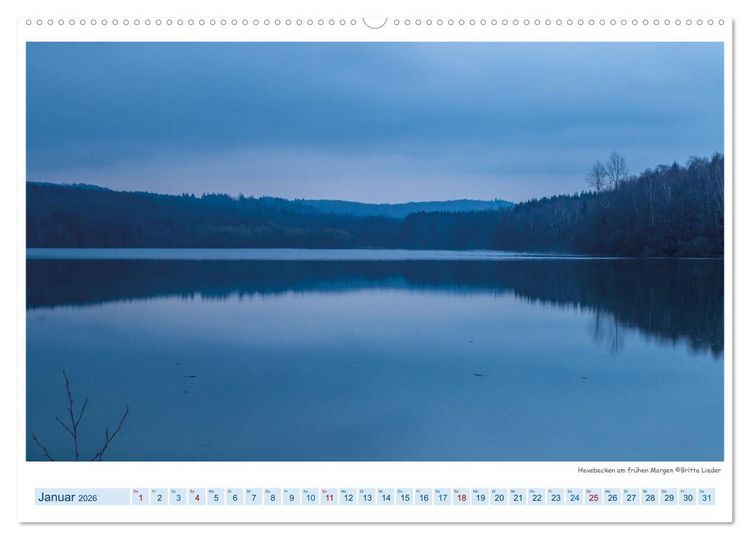 Produktbild: M&ouml;hnesee - das westf&auml;lische Meer (Wandkalender 2026 DIN A2 quer), CALVENDO Monatskalender