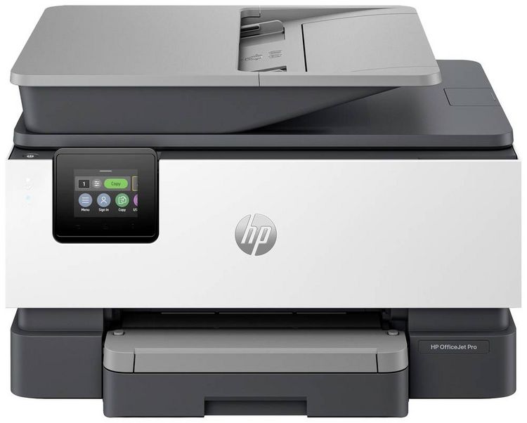 Produktbild: HP OfficeJet Pro 9120 b Multifunktionsdrucker Tintenstrahl Farbe A4 Drucker, Scanner, Kopierer, Fax ADF, Duplex-ADF, Duplex, LAN