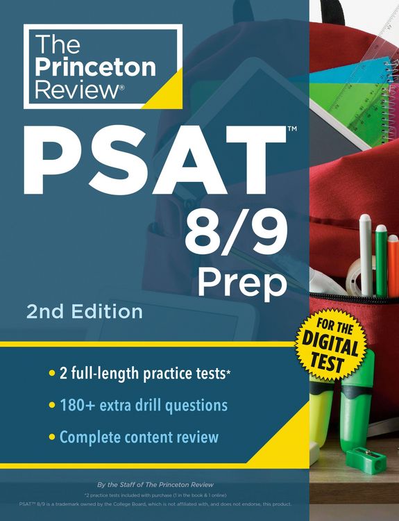 Produktbild: Princeton Review PSAT 8/9 Prep, 2nd Edition