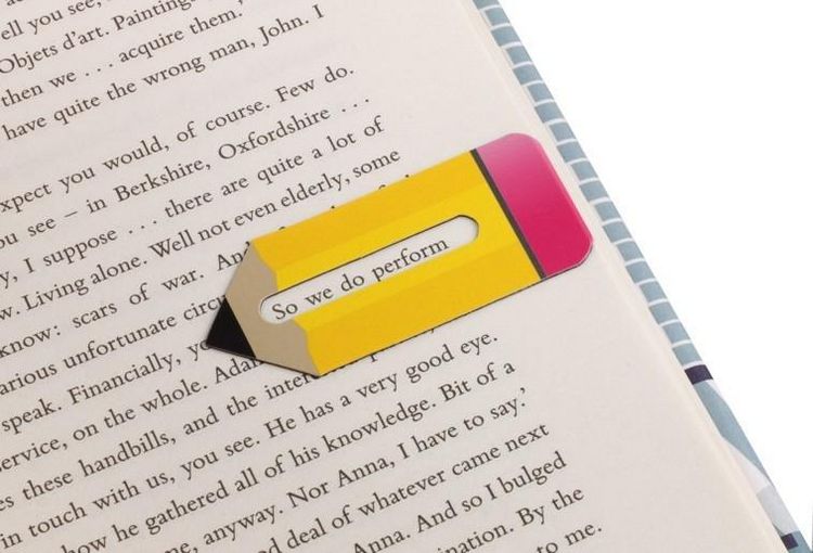 Produktbild: Line Markers (Pencils/Bleistifte) - Magnetische Lesezeichen - 2er Set