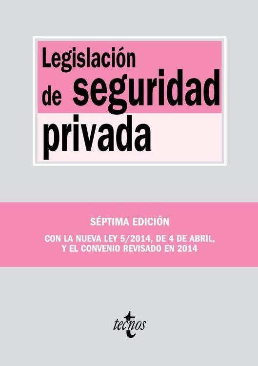 Produktbild: Legislaci&oacute;n de seguridad privada
