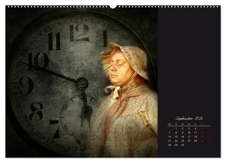 Produktbild: Kalenderspr&uuml;che (hochwertiger Premium Wandkalender 2026 DIN A2 quer), Kunstdruck in Hochglanz