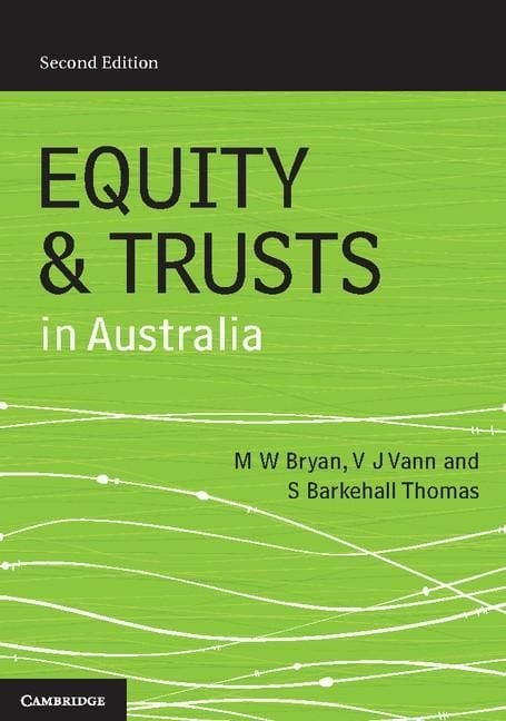 Produktbild: Equity and Trusts in Australia