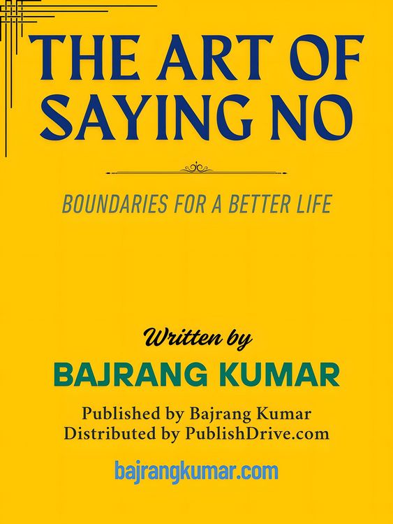 Produktbild: The Art of Saying No
