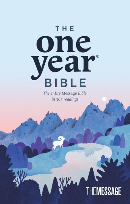Produktbild: The One Year Bible the Message (Softcover)