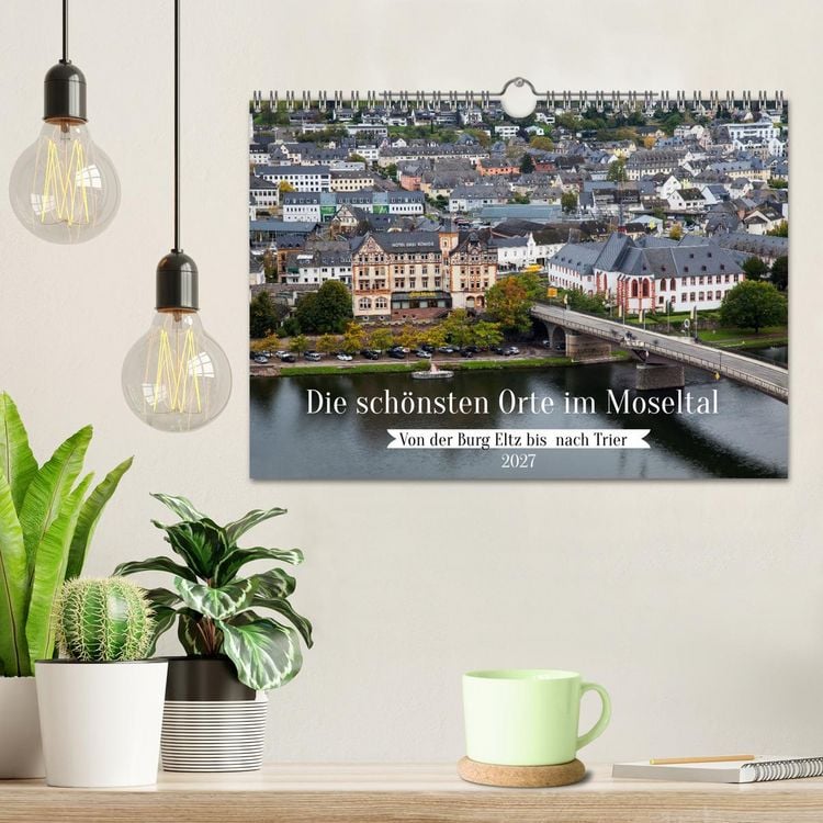 Produktbild: Die sch&ouml;nsten Orte im Moseltal - Von der Burg Eltz bis nach Trier (Wandkalender 2027 DIN A4 quer), CALVENDO Monatskalender