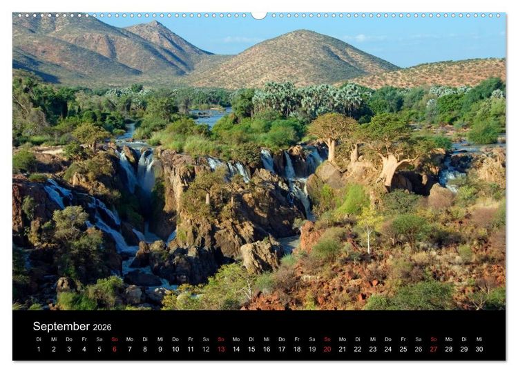 Produktbild: Namibias Highlights (hochwertiger Premium Wandkalender 2026 DIN A2 quer), Kunstdruck in Hochglanz