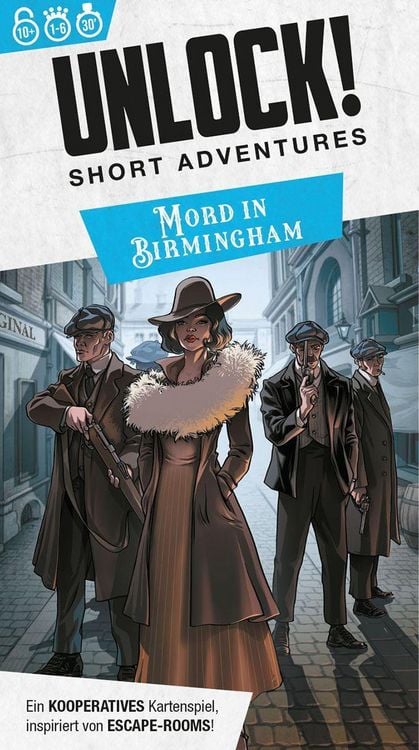Produktbild: Unlock! Short Adventures Mord in Birmingham DE