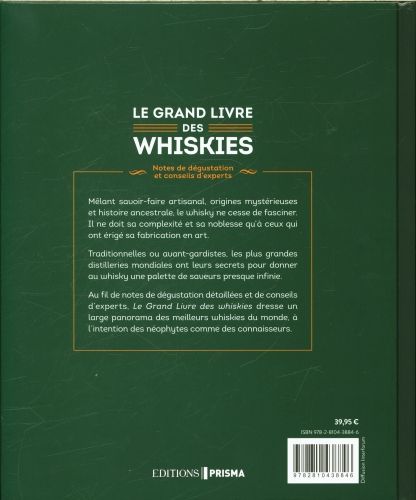 Produktbild: Le grand livre des whiskies : 500 whiskies du monde