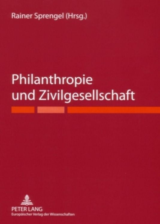 Produktbild: Philanthropie und Zivilgesellschaft