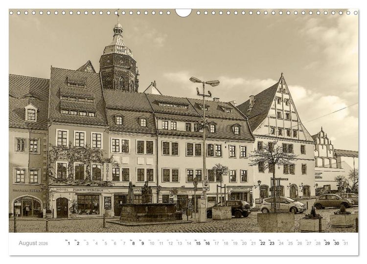 Produktbild: Nostalgiekalender Pirna (Wandkalender 2026 DIN A3 quer), CALVENDO Monatskalender