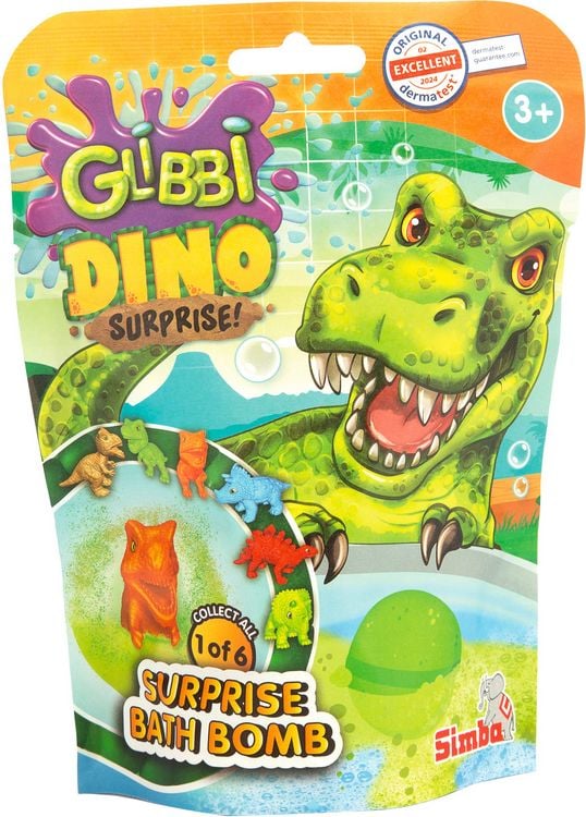 Glibbi Rocket – Bombe De Bain Fusée Effervescente Pour Enfants, Parfum Fraise, 3 Ans+