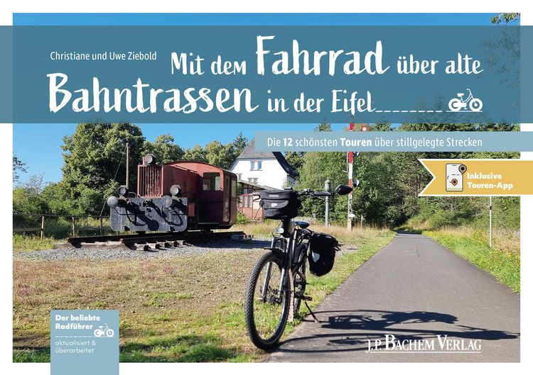 Produktbild: Mit dem Fahrrad &uuml;ber alte Bahntrassen in der Eifel