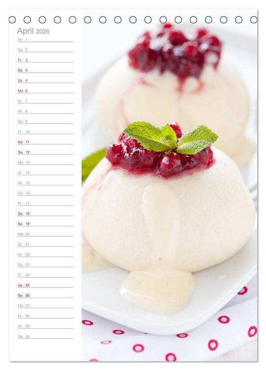 Produktbild: Fruchtiges Vergn&uuml;gen (Tischkalender 2026 DIN A5 hoch), CALVENDO Monatskalender