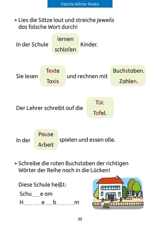 Produktbild: Mathe und Deutsch 1. Klasse &Uuml;bungsblock