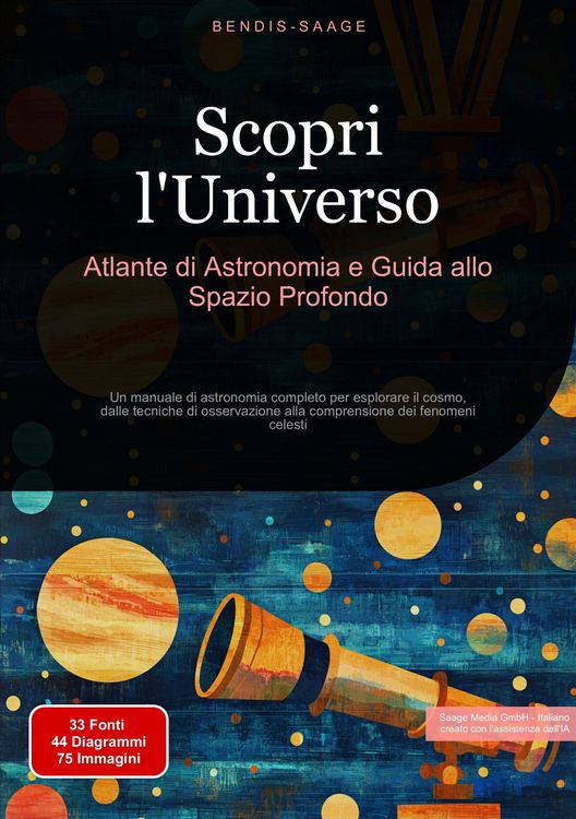 Produktbild: Scopri l'Universo: Atlante di Astronomia e Guida allo Spazio Profondo