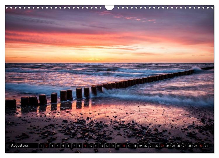 Produktbild: Urlaub in Warnem&uuml;nde (Wandkalender 2026 DIN A3 quer), CALVENDO Monatskalender