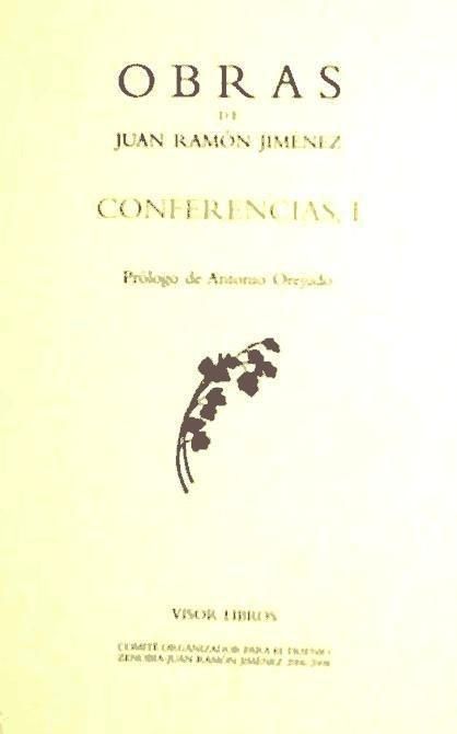 Produktbild: Jim&eacute;nez, J: Conferencias 1