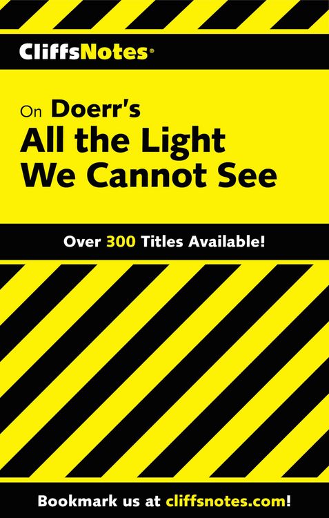 Produktbild: CliffsNotes on Doerr's All the Light We Cannot See