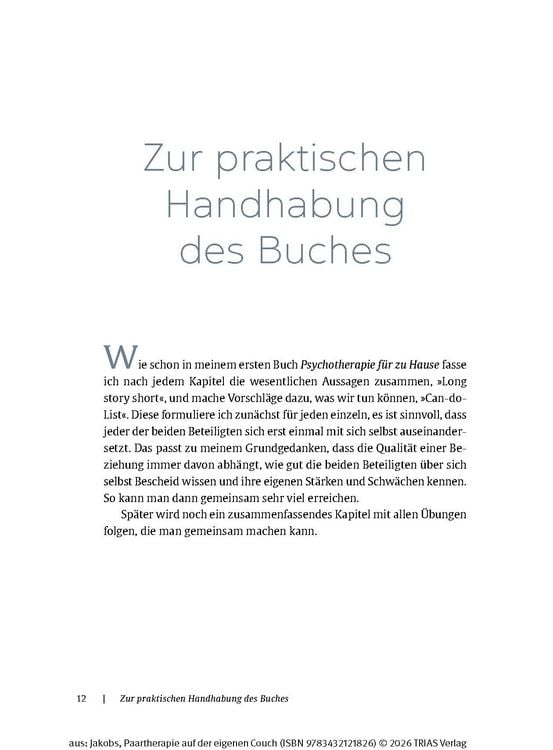 Produktbild: Paartherapie auf der eigenen Couch