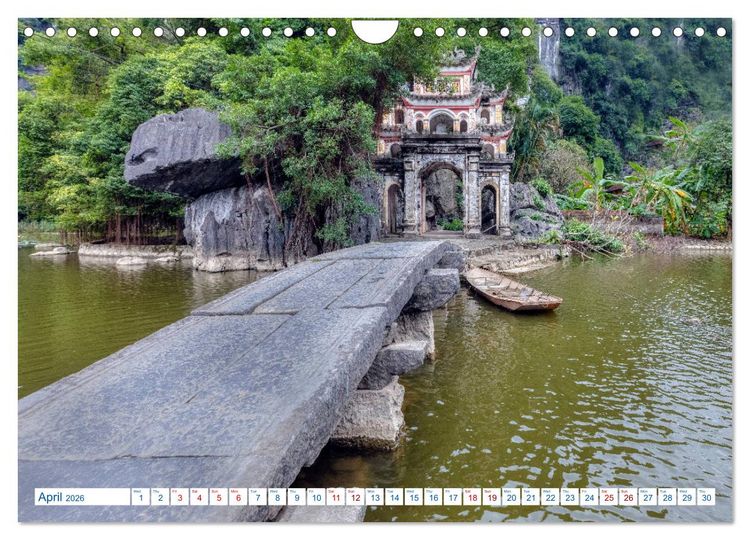 Produktbild: Asia's Pearl Vietnam (Wall Calendar 2026 DIN A4 landscape), CALVENDO 12 Month Wall Calendar