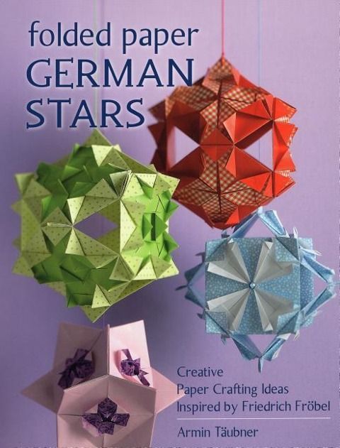 Produktbild: Folded Paper German Stars: Creative Paper Crafting Ideas Inspired by Friedrich Fribel