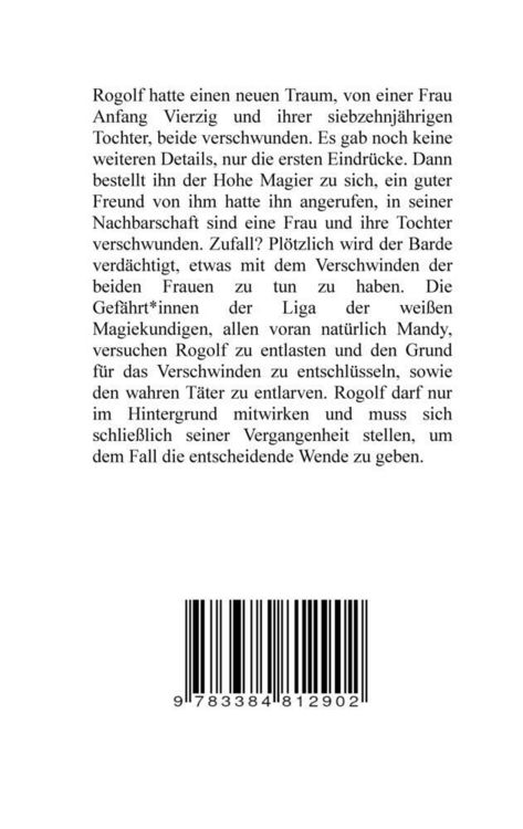 Produktbild: Rogolf der Barde, Live Rollenspiel, D&auml;monen, Hexen, Schutzamulette, Magier, Polizei, Harz, H&ouml;hlen, Brocken, Walpurgisnacht, Rituale, Speere, Armbrust