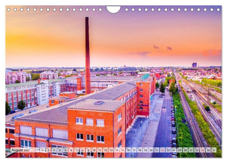 Produktbild: Kornwestheim - Impressionen einer Kreisstadt (Wandkalender 2027 DIN A4 quer), CALVENDO Monatskalender
