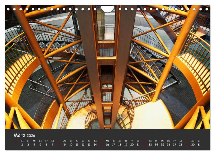 Produktbild: U-Bahn-Stationen des Westens (Wandkalender 2026 DIN A4 quer), CALVENDO Monatskalender