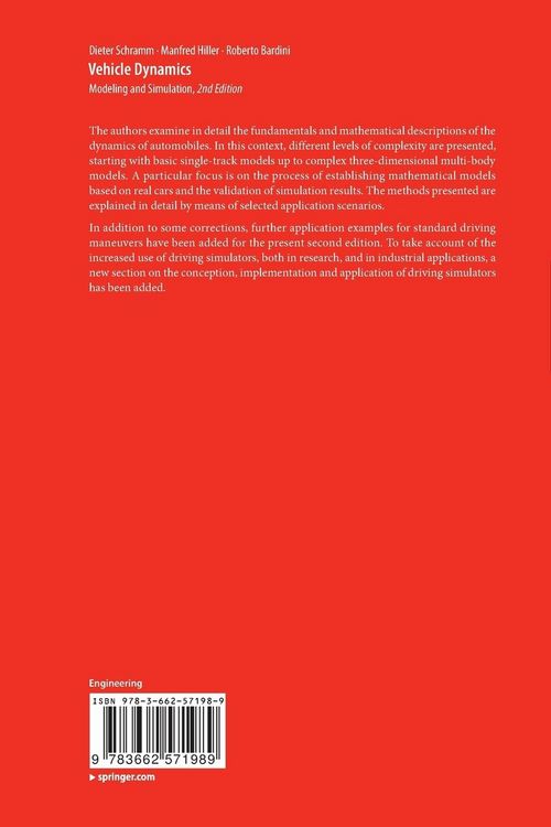 Produktbild: Vehicle Dynamics