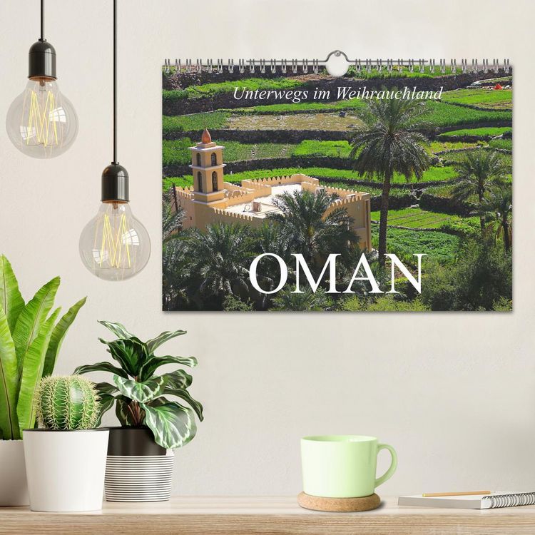 Produktbild: Unterwegs im Weihrauchland Oman (Wandkalender 2026 DIN A4 quer), CALVENDO Monatskalender