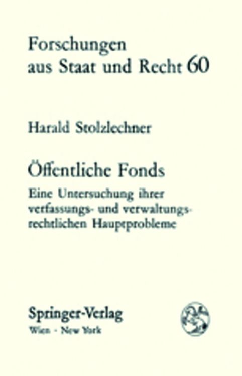 Produktbild: &Ouml;ffentliche Fonds