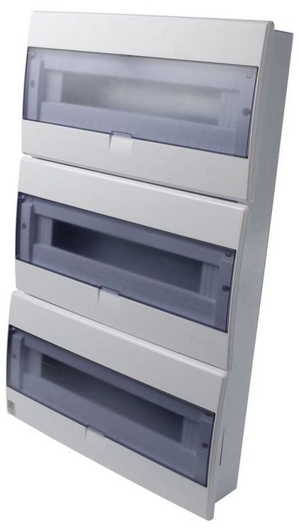 Produktbild: TRU COMPONENTS TC-GYB5-60 Installationsverteiler 438 x 690 x 95 ABS, PC, Stahl 1St.